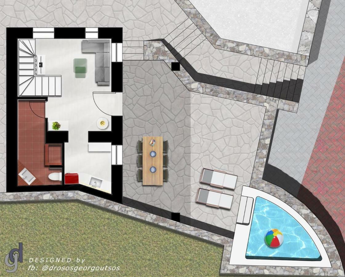 Red Cliff Villa 2Bedroom Villa With Caldera View And Plunge Pool Akrotiri (Santorini) Exterior photo